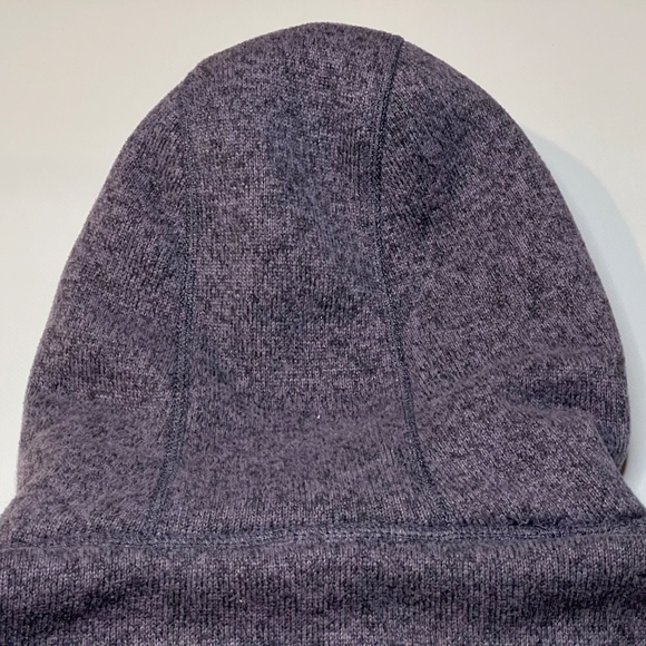 The North Face Purple Hoodie Pullover Button Collar Hood Ski Soft Cozy Size M - Picture 12 of 15